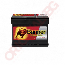 BANNER POWER BULL 62AH 550A R+