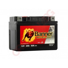 BANNER BIKE BULL AGM YTX4L-BS 3AH 50A R+