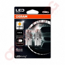 LED OSRAM W21/5W 12V YE