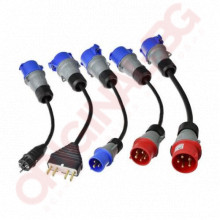 Комплект преходници за монофазен контакт | Duosida