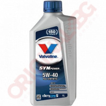 VALVOLINE SYNPOWER MST C3 5W40 1L