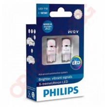 LED PHILIPS W5W 12V XV