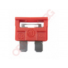 ПРЕДПАЗИТЕЛИ СТАНДАРТНИ 10A ЧЕРВЕН КОМПЛЕКТ 50 БРОЯ