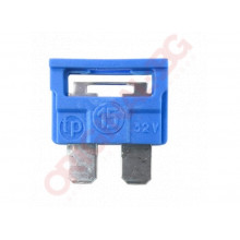 ПРЕДПАЗИТЕЛИ СТАНДАРТНИ 15А СИН КОМПЛЕКТ 50 БРОЯ