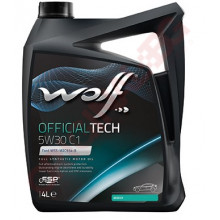 WOLF OFFICIALTECH 5W30 C1 4L