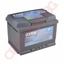 EXIDE PREMIUM 61AH 600A R+