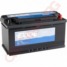 EXIDE CLASSIC 90AH 720A R+