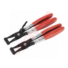 2-бр. к-кт клещи, скоби за маркучи