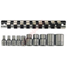 1/4+3/8" к-кт вложки 10-бр. TENGTOOLS