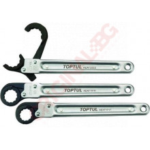 TOPTUL ключ-тресечотка, отварящ-затварящ се 13мм
