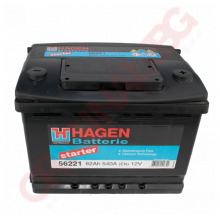 HAGEN 12V 62AH