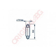 NARVA C5W 24V 5W SV8,5