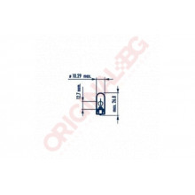 NARVA W5W 12V 5W W2.1x9.5d