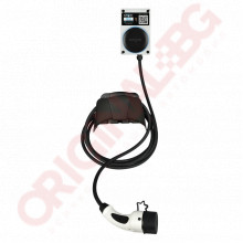 Зарядна станция за електромобил EVPoint EV7 | 7.4 kW Кабел Тип 2 | OCPP, GSM, LAN, Wi-Fi, RFID | бял цвят
