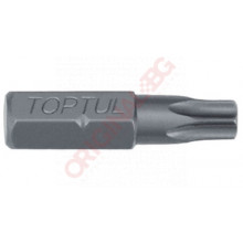 TOPTUL битове torx tamper 1/4"xT27,дължина 25мм