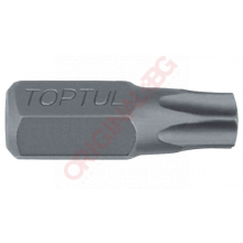 TOPTUL Вграден бит TORX, вложка 5/16",T35,Къс, дължина 30 mm