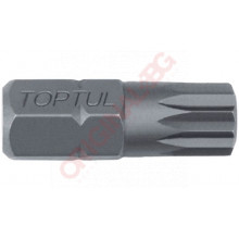 TOPTUL накрайник отвертка,torx,12 ръба,10мм х М6