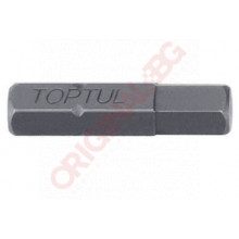 TOPTUL бит 1/4", размер 7мм, шестостен