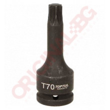 TOPTUL вложка отвертка ударова TORX 3/4" T70,дължина 105мм