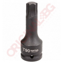 TOPTUL вложка отвертка ударова TORX 3/4" T90,дължина 105мм