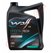 WOLF OFFICIALTECH 5W30 LL III 5L