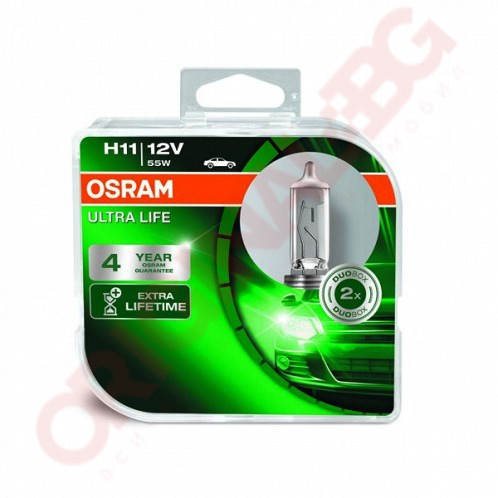 OSRAM H11 12V 55W ULTX2 64211ULT-HCB