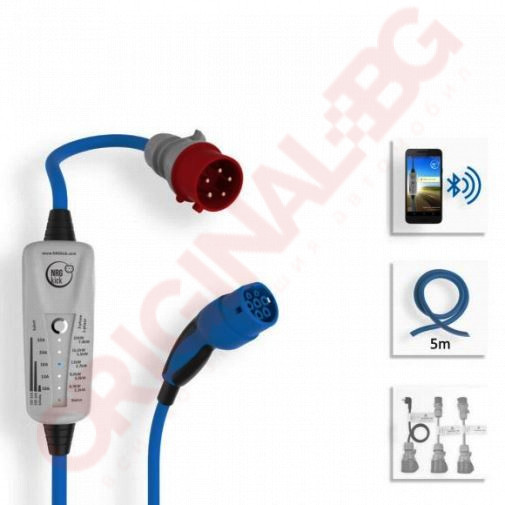 Мобилна зарядна станция за електромобил NRGKick с Bluetooth