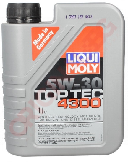 LIQUI MOLY TOP TEC 4300 SAE 5W30 1L