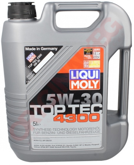 LIQUI MOLY TOP TEC 4300 SAE 5W30 5L