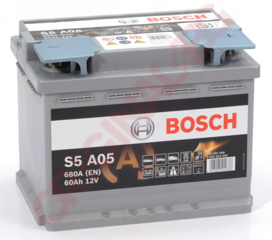 BOSCH S5 AGM 60AH 680A R+
