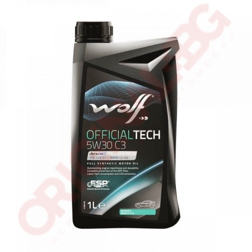 WOLF OFFICIALTECH 5W30 C3 1L