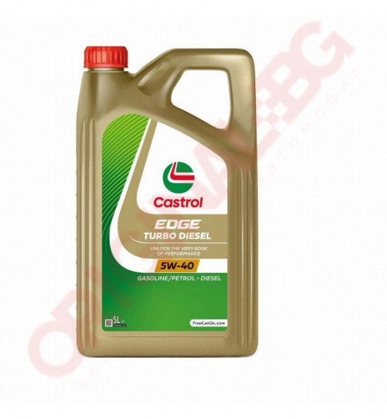 CASTROL EDGE TURBO DIESEL TITANIUM 5W40 5L