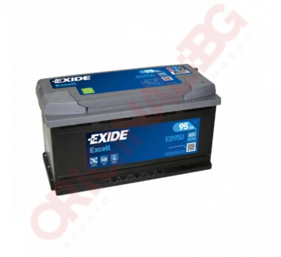 EXIDE EXCELL 95AH 800A R+