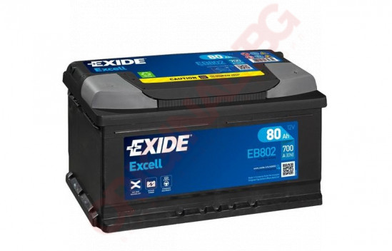 EXIDE EB802 80AH 700A