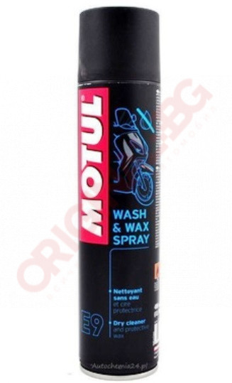 MOTUL E9 Wash & Wax Spray 400 ml.