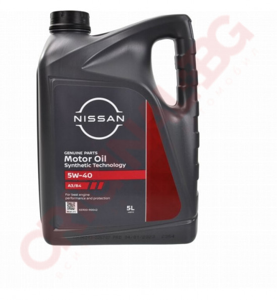 NISSAN OIL SN/CF 5W40 5L