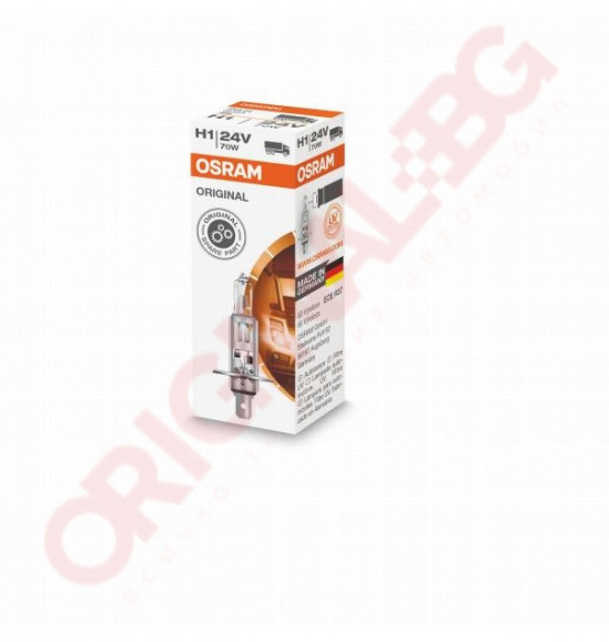 OSRAM КРУШКА H1 24V 70W