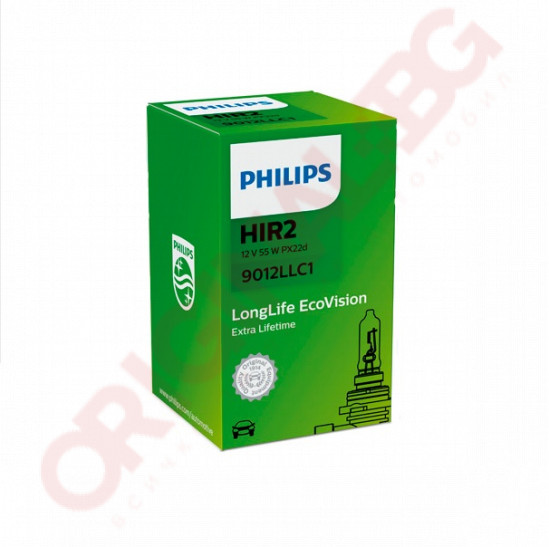 PHILIPS HIR2 12V 55W PX22D