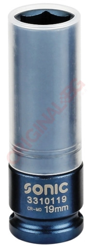 SONIC Ударна 6-стенна вложка 1/2” 19mm