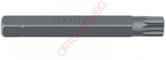 TOPTUL накрайник отвертка,Torx,10mm х ТМ6,дължина 75мм