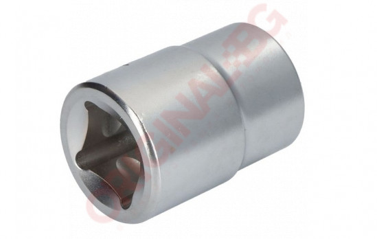 TOPTUL вложка с присъединителен размер 3/4",24мм,шестостен