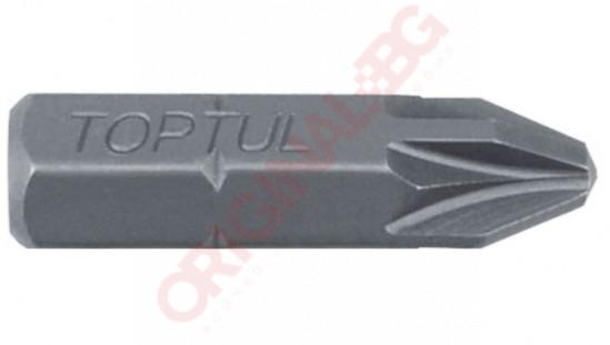 TOPTUL накрайник/бит 1/4" PZ2