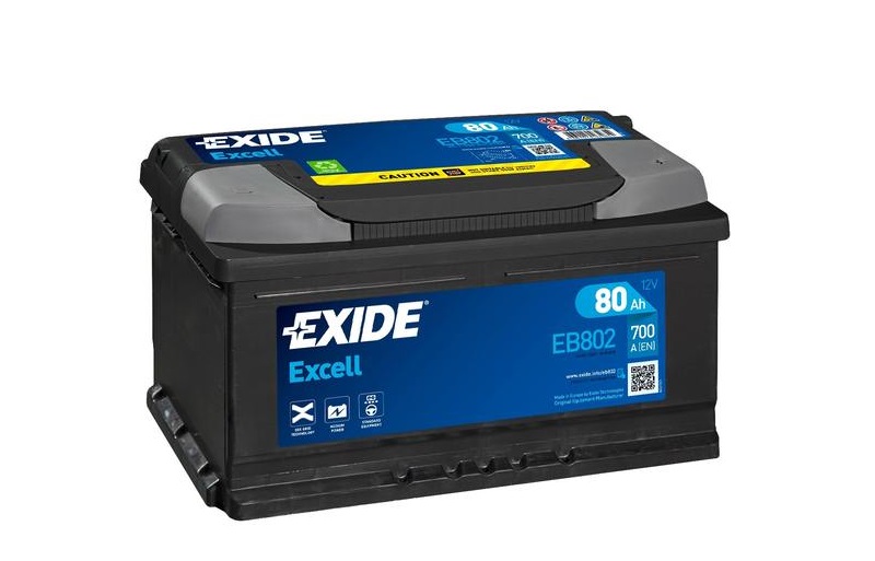 EXIDE EB802 80AH 700A - Акумулатори | Original.bg