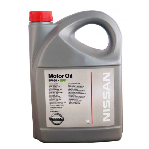 Nissan motor oil 5w40