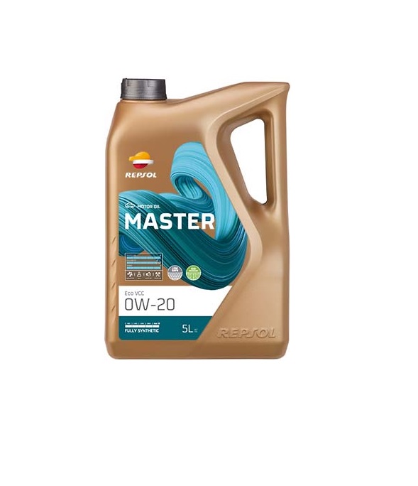 Repsol Master ECO HYBRID 0W-16, 4 Liter – Halbsynthetisches Motoröl Für Benzin- & Dieselmotoren